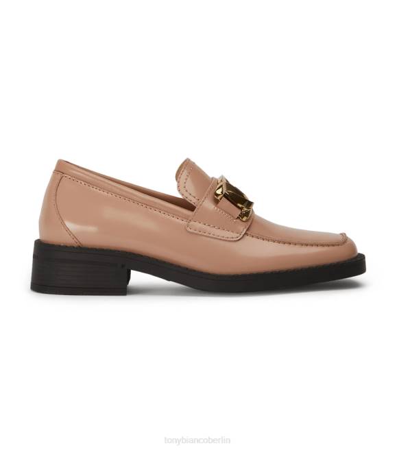 Slipper| de Tony Bianco Frauen Tia-Wohnungen Latte Hi Shine 4624596